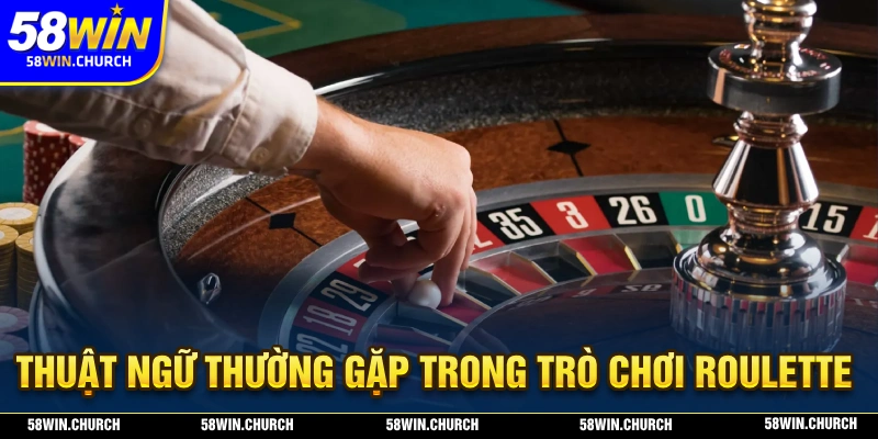 Những thuật ngữ thường gặp quá trình trải nghiệm chơi Roulette